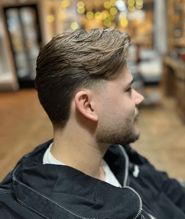 Sfeer bij Sherwany Barbershop